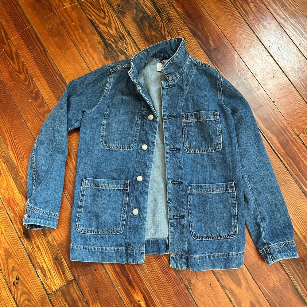 Everlane Blue Denim Jean Jacket